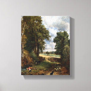 Toile Vintage John Constable Le Cornfield