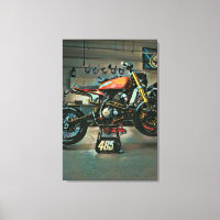 vintage motorcycle art