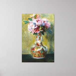Toile Vintage Pierre Auguste Renoir Bouquet dans un Vase
