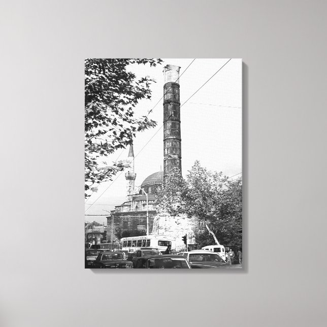 Toile Vintage Turquie Istanbul Colonne Constantine (Recto)