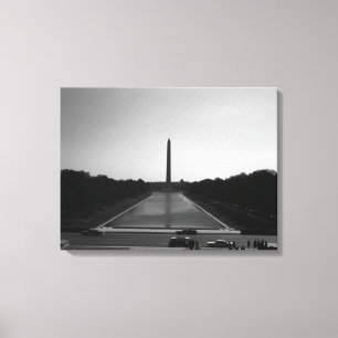 Toile Vintage USA Washington Monument