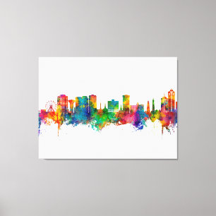 Toile Virginia Beach Virginia Skyline