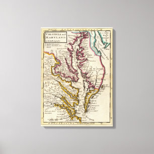Toile Virginie et Maryland
