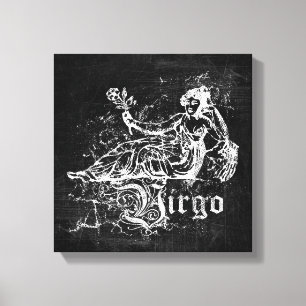Toile Virgo Vintage Zodiac