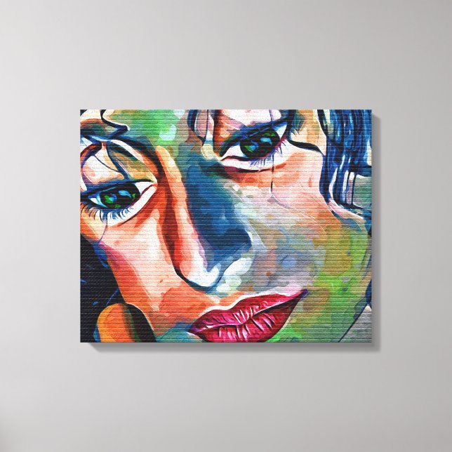Toile visage (Recto)
