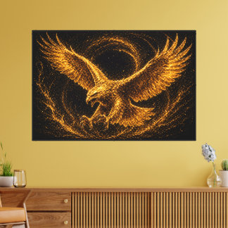 Toile Vision et Victoire du majestueux Aigle doré