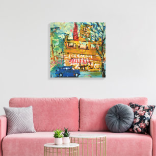 Toile Visite de glacier Peinture / Artiste Larry Lerew