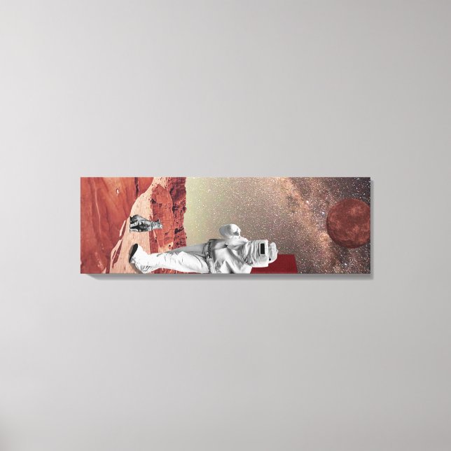 Toile Visite de Mars (Recto)