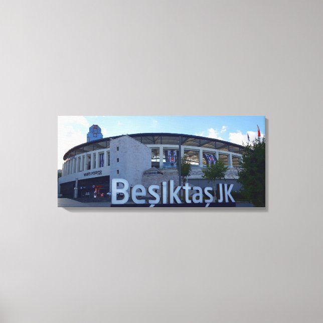 Toile Vodafone Arena, stade de Besiktas (Recto)