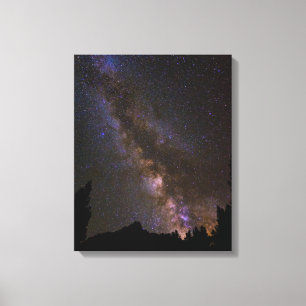 Toile Voie lactée étoilée, Californie
