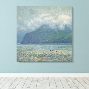 Toile Voile d'argent et porte d'or par Childe Hassam