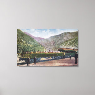 Toile Voiture ferroviaire d'observation