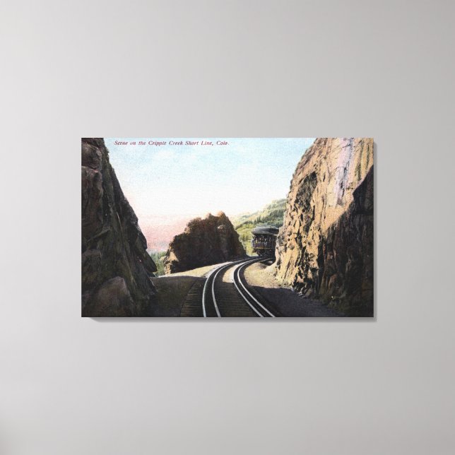 Toile Voiture Railroad Short Line (Recto)