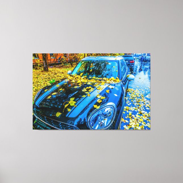 Toile Voitures, car (Recto)