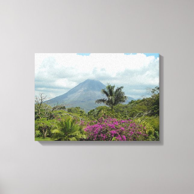 Toile Volcan Arenal - Costa Rica (Recto)