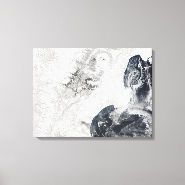 Toile Volcans dans la péninsule centrale du Kamchatka (Recto)