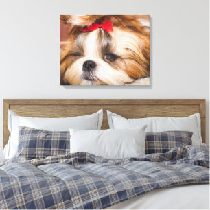 Toile Votre chiot chien animal de compagnie photo person
