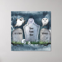 Votre nom ici Halloween Déplaisant Éffrayant