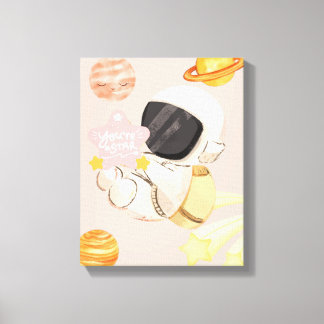 Toile Vous êtes une étoile - Pépinière murale