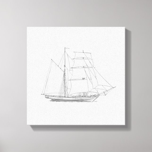Toile Vovoilier maritime vintage (Recto)
