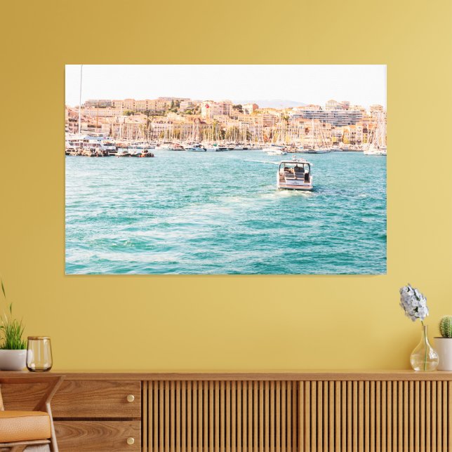 Toile Voyage à thème Décor avec la plage Photo (Insitu(Salon))