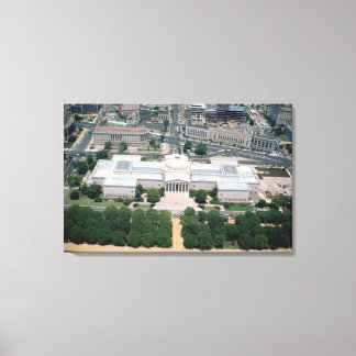 Toile Vue aérienne de la Galerie nationale d'art