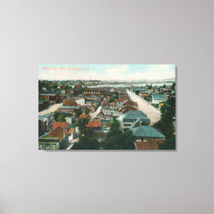 Toile Vue aérienne du CityVallejo, CA