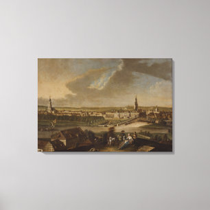 Toile Vue au-dessus de Potsdam de Brauhausberg, 1772