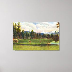 Toile Vue de 14ème vert