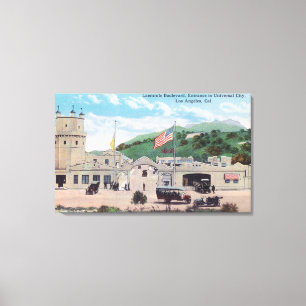 Toile Vue de boulevard de Laemmle de ville universelle