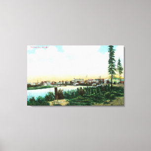 Toile Vue de CityFairbanks, AK