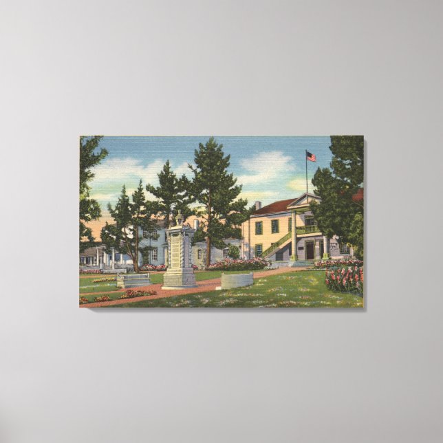 Toile Vue de Colton Hall (Recto)