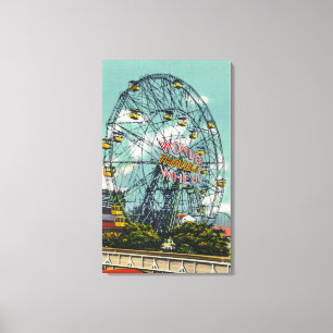 Toile Vue de la célèbre Wonder Ferris Wheel
