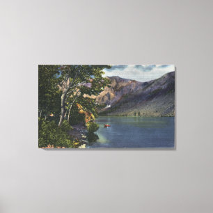 Toile Vue de lac Convict en haute sierra