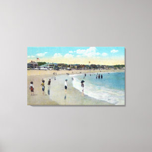 Toile Vue de Long Beach et de cap Ann