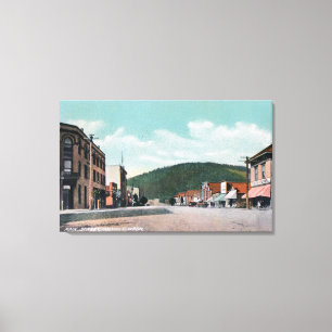 Toile Vue de Main StreetColville, WA