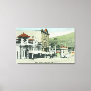 Toile Vue de Main StreetLos Gatos, CA