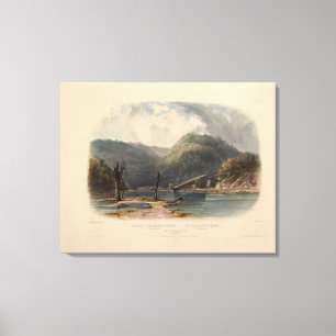 Toile Vue de Mauch-Gros morceau Pennsylvanie par Karl