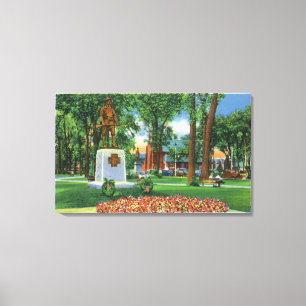 Toile Vue de monument au parc de Wisner
