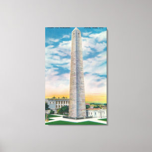 Toile Vue de monument de colline de soute