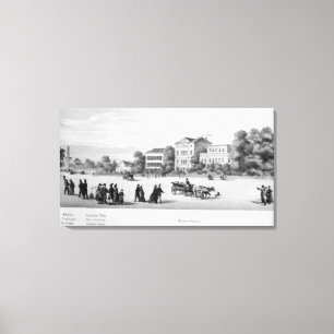 Toile Vue de Munich, 1869