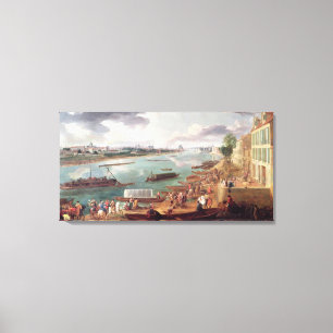 Toile Vue de Paris de Quai de la Rapee