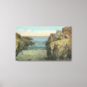 Toile Vue de Pebble Cove