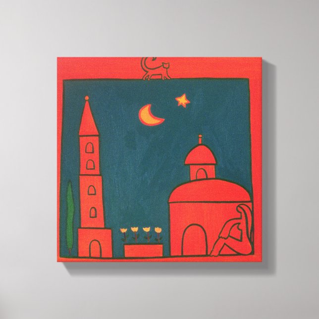 Toile Vue de Santo Spirito 2002 (Recto)