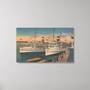 Toile Vue de Toronto et de Kingston sur St Lawrence
