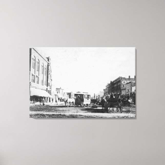 Toile Vue de Webster Street (Recto)