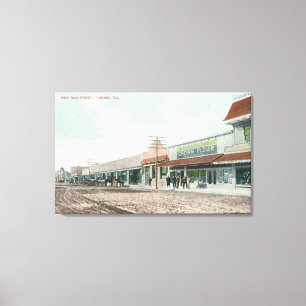 Toile Vue de West Main StreetTurlock, CA