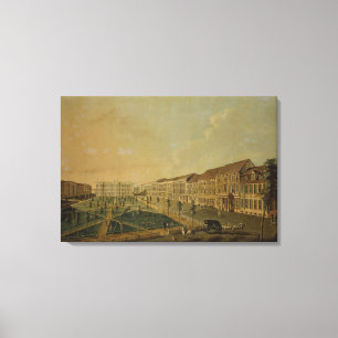 Toile Vue de Wilhelmsplatz des sud, 1773