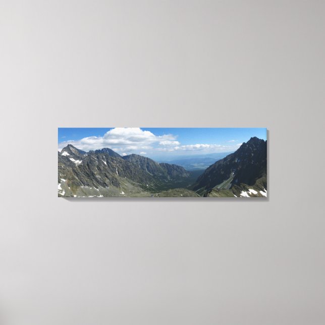 Toile Vue depuis Koprowa Pass, Tatras (Recto)