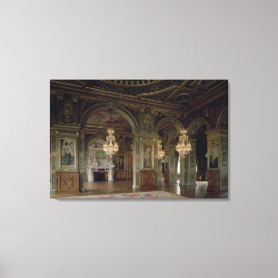 Toile Vue des arts de DES de Salle, après 1871